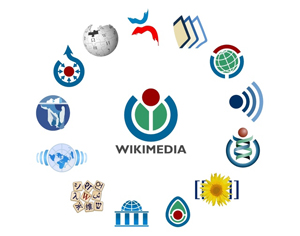The Wikimedia logo